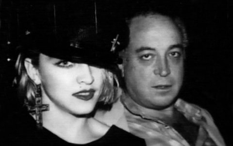 Picture Of Madonna And Seymour Stein - Thanks To www.madonnashots.com For The Picture