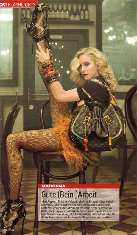 PIX - Madonna by Klein & Meisel for W Magazine & Vuitton [2006