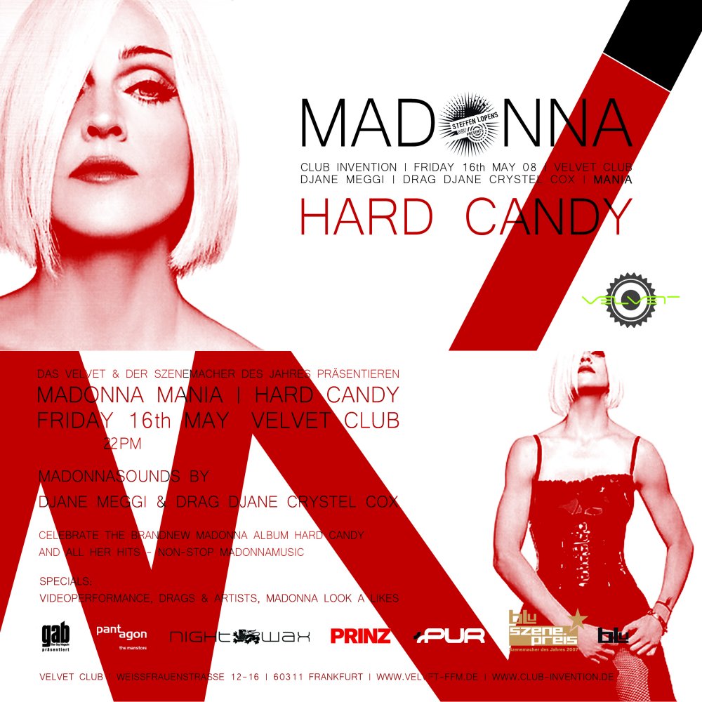 Review: “Hard Candy” by Madonna (CD, 2008) – Pop Rescue